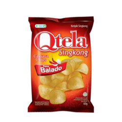 Qtela Singkong Balado 185g
