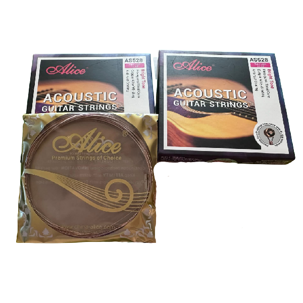 ខ្សែហ្គីតា Alice Accoustic Guitar Strings