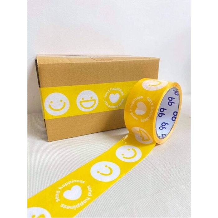 #TP12 Smiley Tape Yellow 50cm - 1PC
