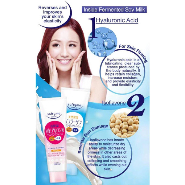 Softymo Cleansing Foam Hyaluronic Acid