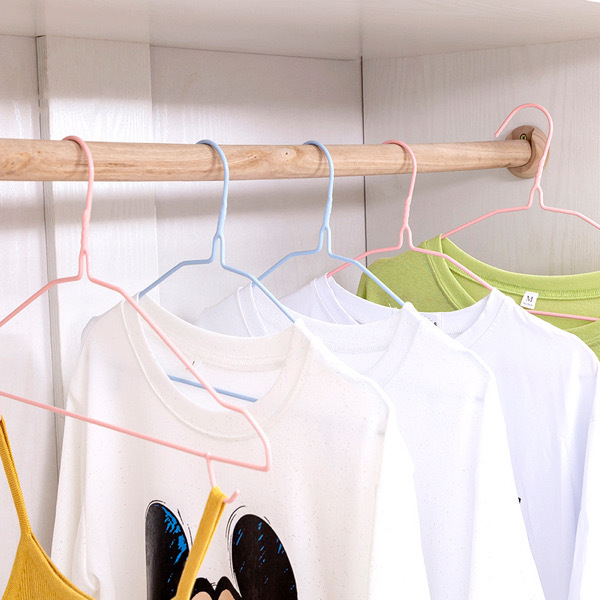 Non-Slip Plastic Clothes Hanger 10PCS