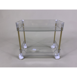 Clear Storage Rack 2-Tier