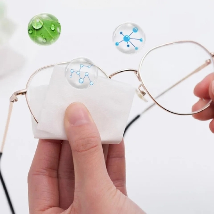 100PCS Glasses Cleaner, Mobile Phone, Screen Computer, Camera Len Clean