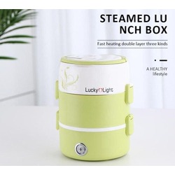Electric 3 Stack Steamed Lunch Box