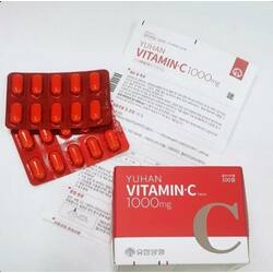 វីតាមីនកូរ៉េYuhan Vitamin C 1000mg (유한양행 비타민C 1000mg ) 