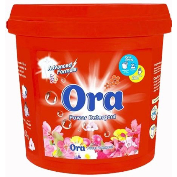 Ora Powder Detergent Floral 4kg - 1 Bucket 