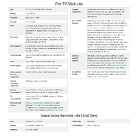 Fire TV Stick Lite