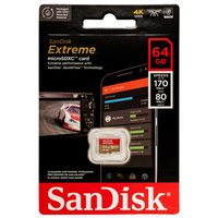 Sandisk Extreme microSDXC Card 64GB