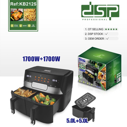 Air Fryer DSP KB-2125 1700W+1700W 5L+5L 9994