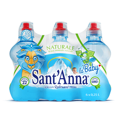 Sant'Anna Natural Mineral Water 250ml x 6