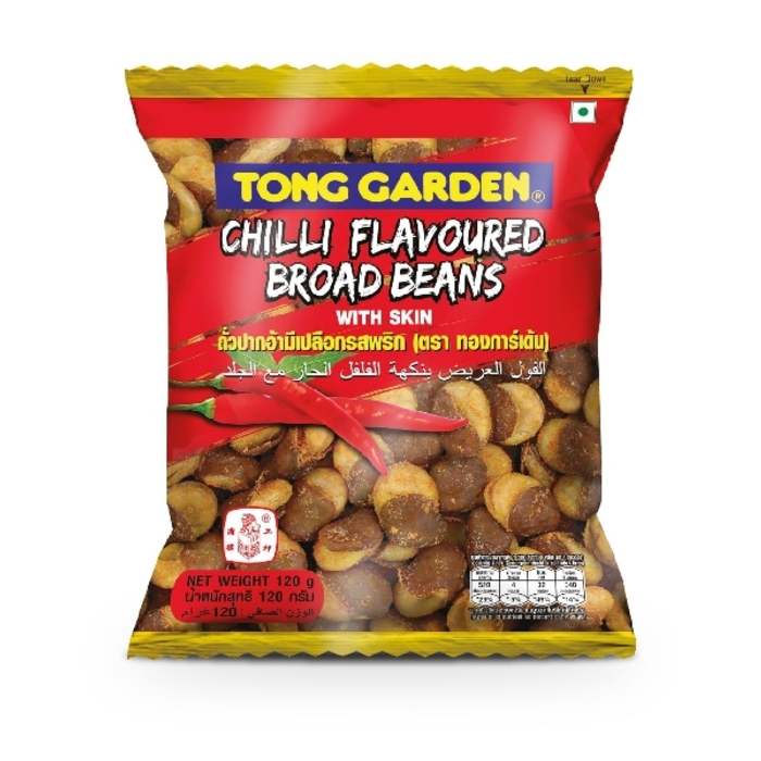 Tong Garden Chili Broad Beans 120g