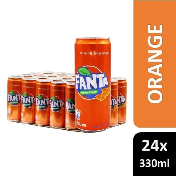 Fanta Orange Can 330ml