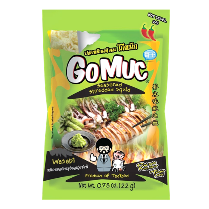 មឹកសរសៃ រសជាតិវ៉ាសាបិ