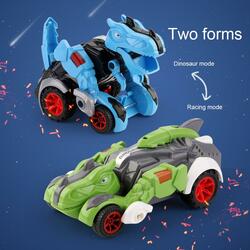 Transformer Dinosaur Car