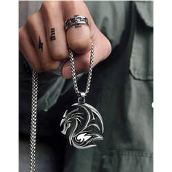 Pendant Dragon Necklace