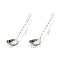 1PC Stainless Steel Soup Spoon
