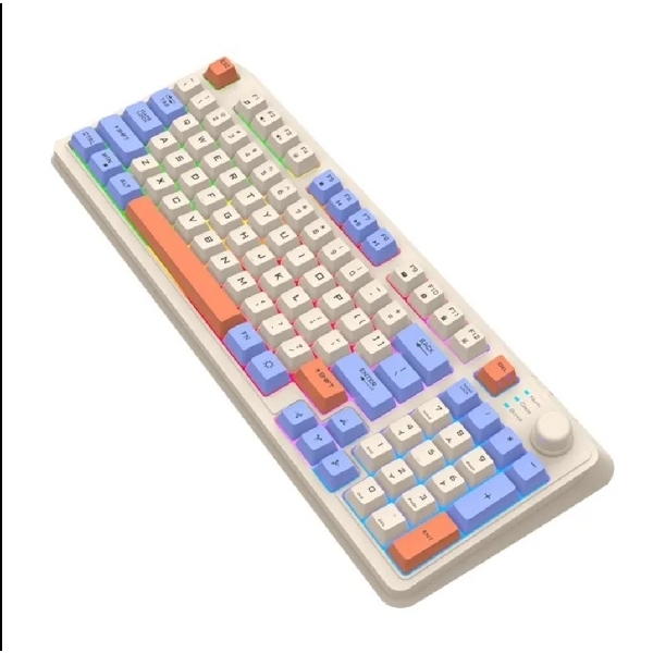 Gaming Keyboard LED K82 (ប្តូរព័ណភ្លើង LED បាន)