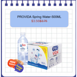 🔥PROVIDA Spring Water-500ML