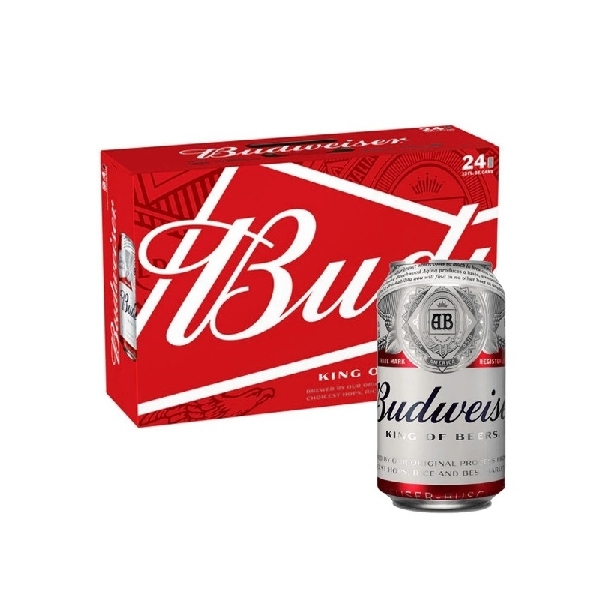 ស្រាបៀរ Budweiser កំប៉ុង 330ml