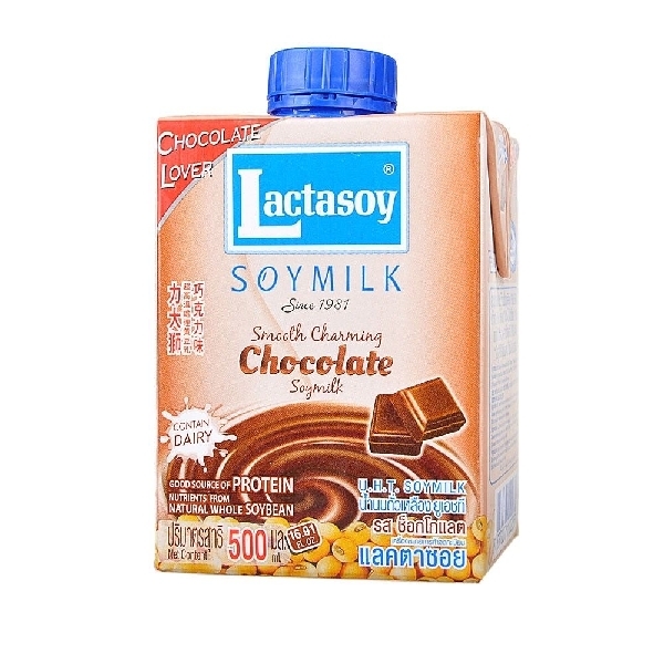 Lactasoy UHT Soy Milk Chocolate 500ml