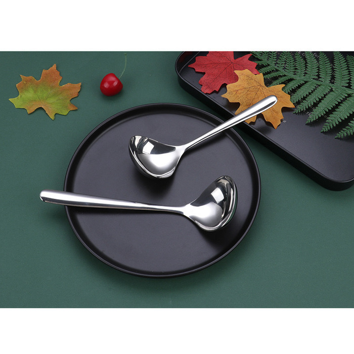 1PC Stainless Steel Soup Spoon