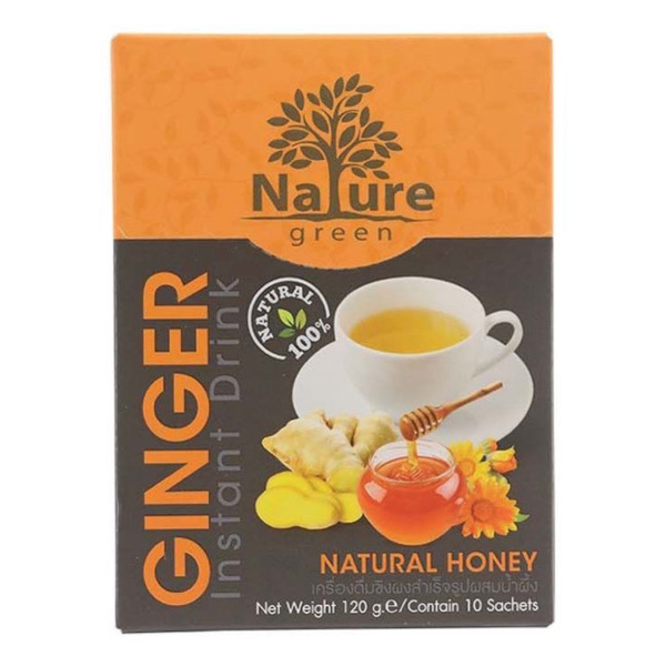 Nature Green Honey Ginger Instant Drink-10sachets