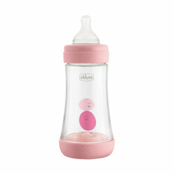 ដបបំបៅទឹកដោះគោ Perfect 5 240ML (Girl)
