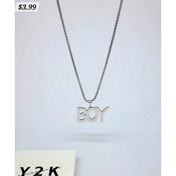 Boy Pendant Necklace