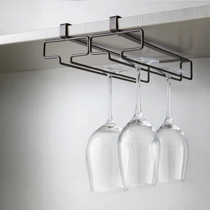 Wall Mounted Wine Glass Rack