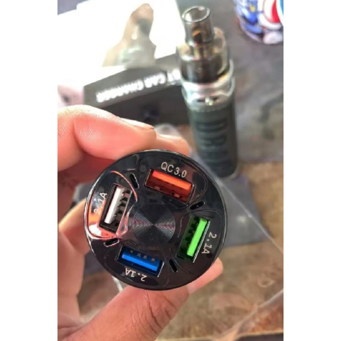 USB- car charger 4port 
