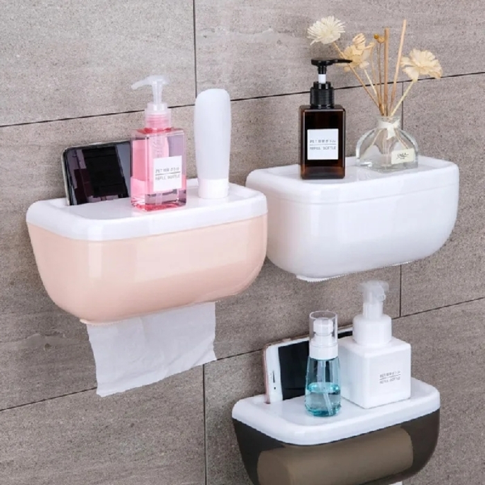 Tissue Holder for Bathroom Storage Box