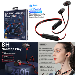 Earphone Bluetooth Neckband Remax RX-S100 10002