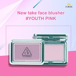 3CE New Take Face Blusher - Youth Pink