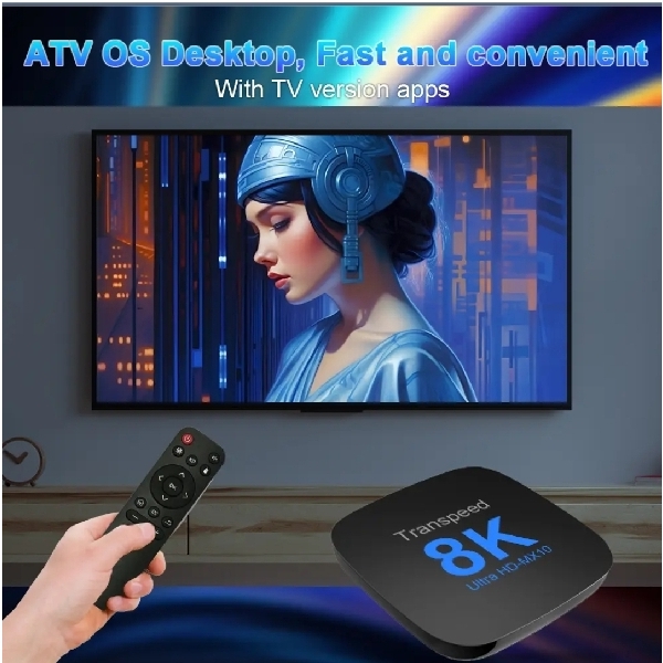 Android ATV box Ram4GB Room64GB តម្លៃតែ40$