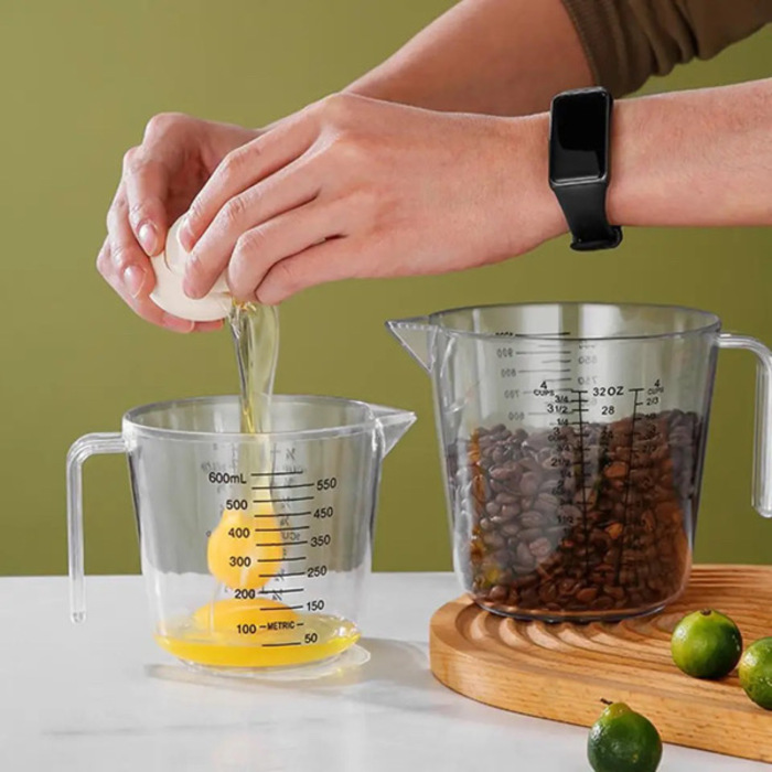 Plastic Measuring Cup Transparent