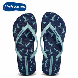Hotmarzz Bird Blue Girl Flip Flop 