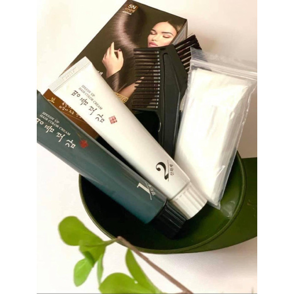 Black Repair Speedy Up Hair Colors 50g - 1 Tube 