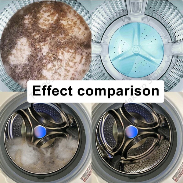12PCS Washing Machine Cleaner Effervescent Tablets 