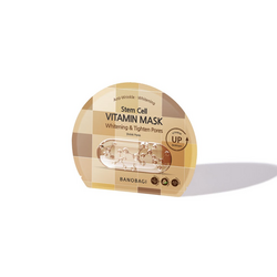 Stem Cell VITAMIN MASK Whitening & Tighten Pores Shrink Pores 