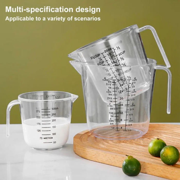 Plastic Measuring Cup Transparent