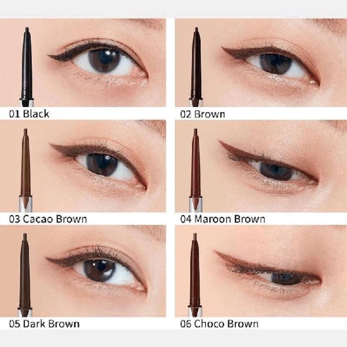 CLIO - Sharp So Simple Waterproof Pencil Liner/គូសភ្នែក Eyeliner-01 Black