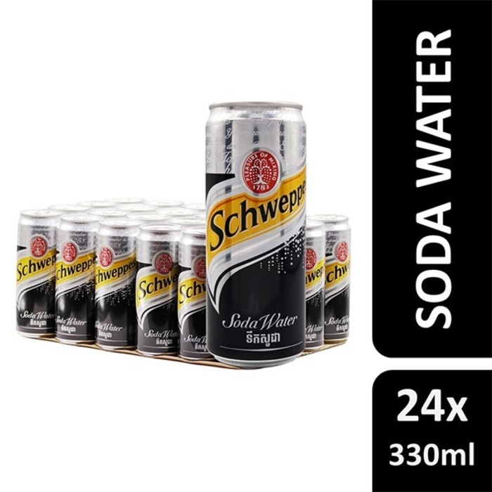 Schweppes Soda Water 330ml