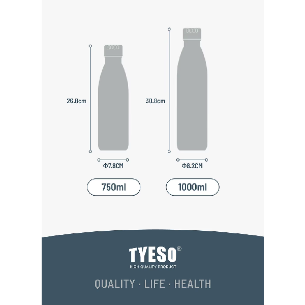 TYESO Water Bottle 