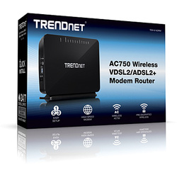Trendnet AC750 Wireless VDSL2/ADSL2+Modem Router