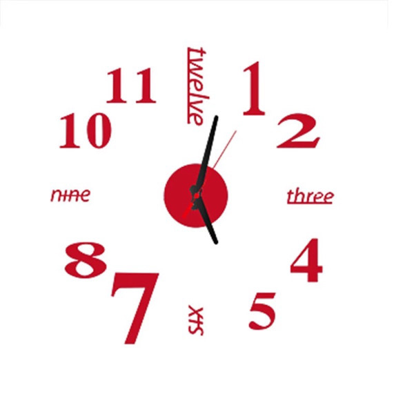 DIY Sticker Clock