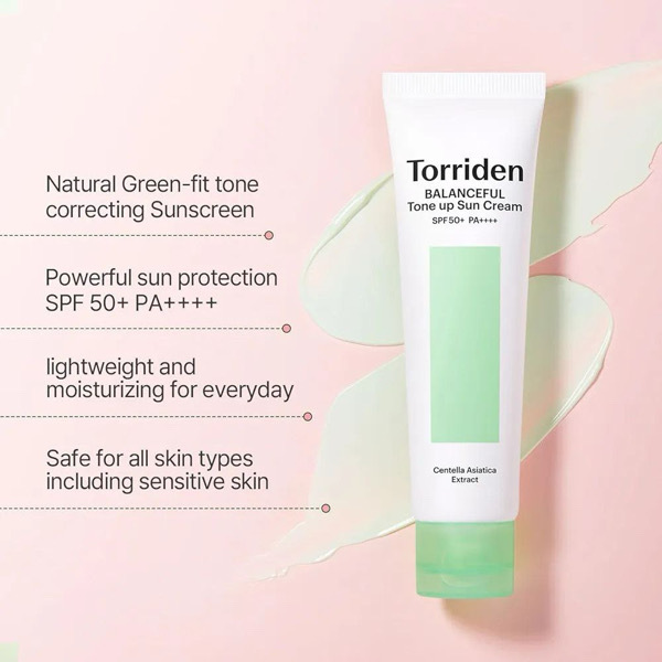 Torriden Balanceful Tone Up Sun Cream 
