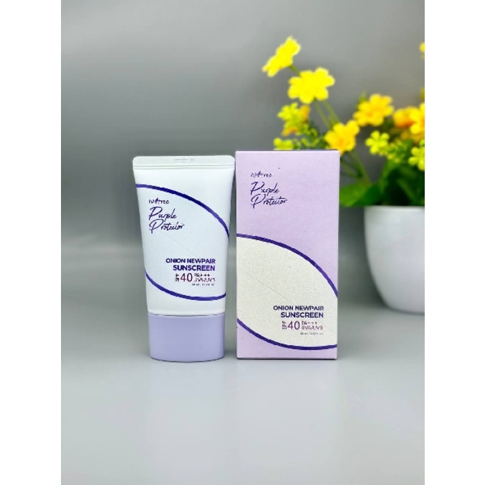 ISNTREE Purple Protector Onion Newpair Sunscreen SPF40+ PA++++