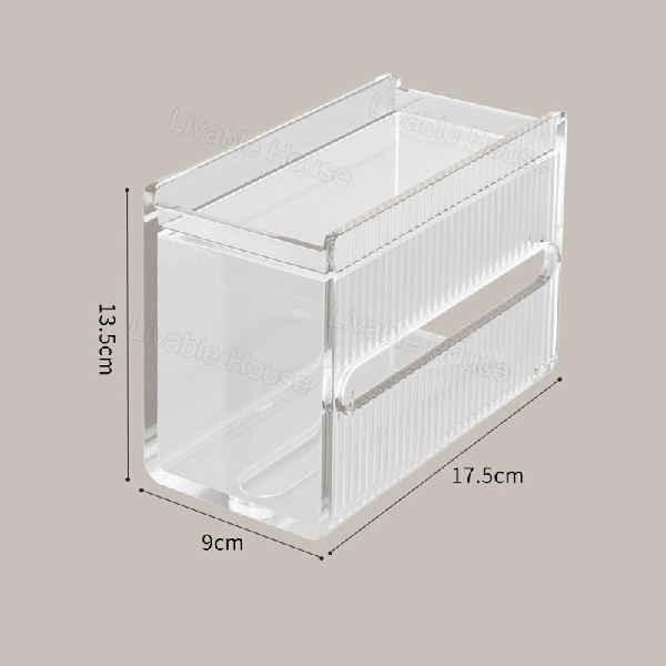 Toilet Paper Plastic Box - Random Color 