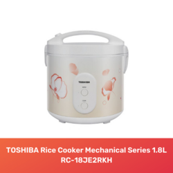 TOSHIBA Rice Cooker Mechanical Series 1.8L RC-18JE2RKH