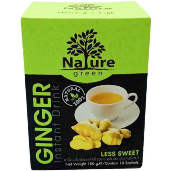 Nature Green Instant Ginger Less Sweet-150g